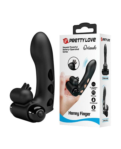 Pretty Love Pretty Love Orlando Honey Finger - Black Vibrators