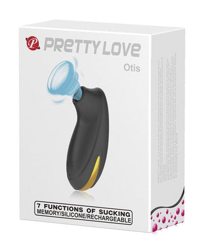 Pretty Love Pretty Love Otis Sucker - 7 Function Black & Gold Vibrators