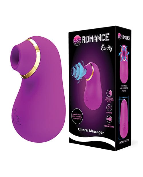 Pretty Love Pretty Love Romance Emily Sucking Clitoral Massager - Fuchsia Vibrators