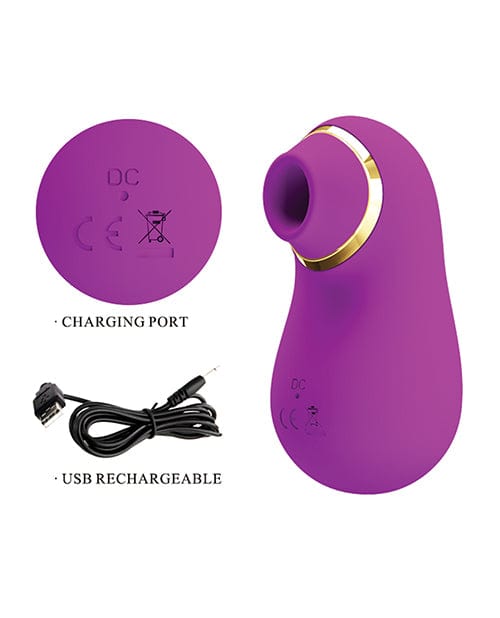 Pretty Love Pretty Love Romance Emily Sucking Clitoral Massager - Fuchsia Vibrators
