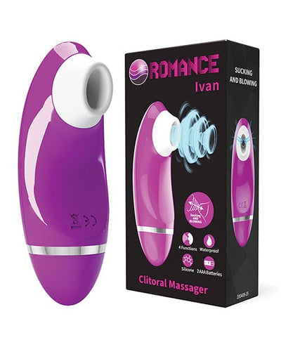 Pretty Love Pretty Love Romance Ivan Sucking Clitoral Massager - Fuchsia Vibrators