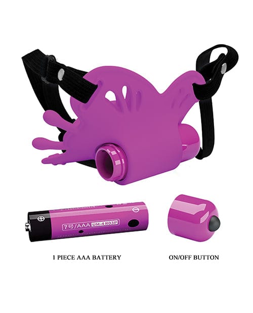 Pretty Love Pretty Love Sloane Battery Powered Clit Stim - Fuchsia Vibrators