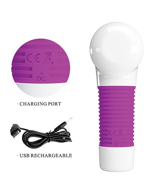 Pretty Love Pretty Love Super Power Fun - White-fuchsia Vibrators