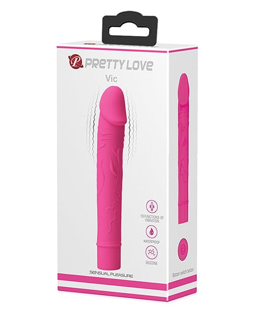 Pretty Love Pretty Love Vic 10 Function - Fuchsia Vibrators