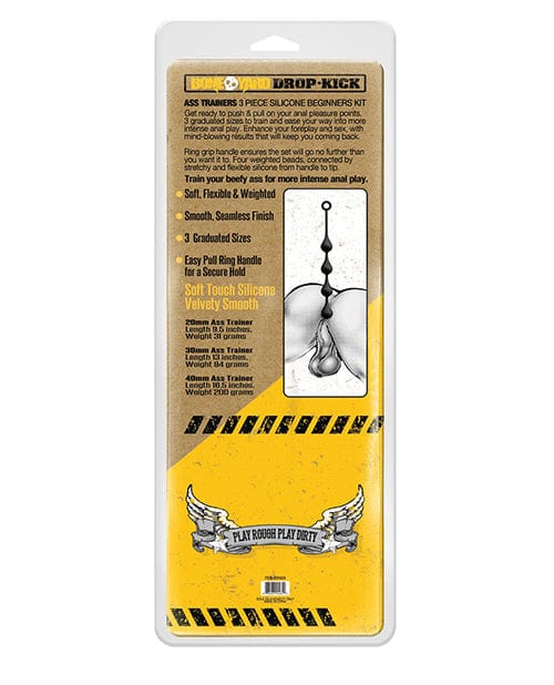 Rascal Video LLC Boneyard Drop-kick Ass Trainers - 3 Pack Anal Toys