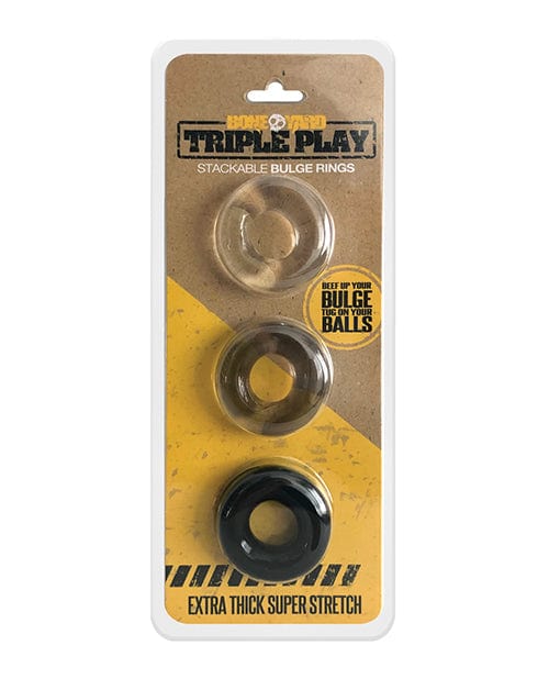 Rascal Video Boneyard Triple Play Cock Ring Penis Toys