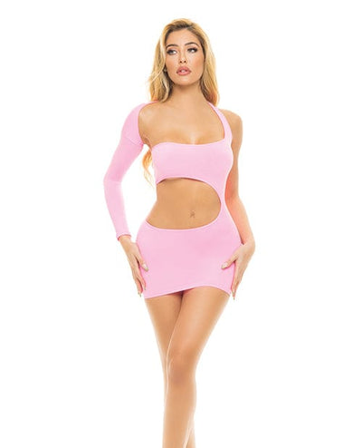 Rene Rofe Pink Lipstick Cut My Life Into Pieces O/s Pink Lingerie & Costumes