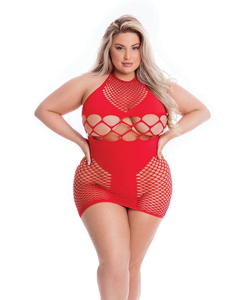 Rene Rofe Pink Lipstick Girl Gone Bad Dress Red Lingerie &amp; Costumes