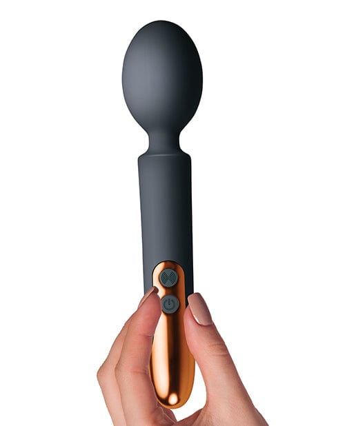 Rocks-off Rocks Off Oriel Rechargeable Wand - Black Vibrators