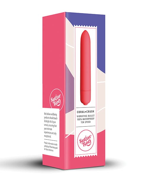 Sugarboo Coral Crush Vibrating Bullet - Coral