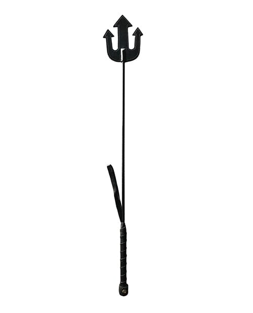 Rouge Group Ltd Rouge Devil Riding Crop Black Kink &amp; BDSM