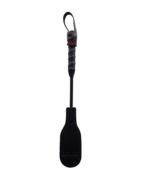 Rouge Group Ltd Rouge Mini Leather Oval Paddle Black Kink &amp; BDSM