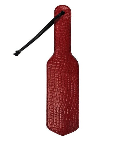 Rouge Rouge Plain Leather Paddle - Burgundy Kink & BDSM