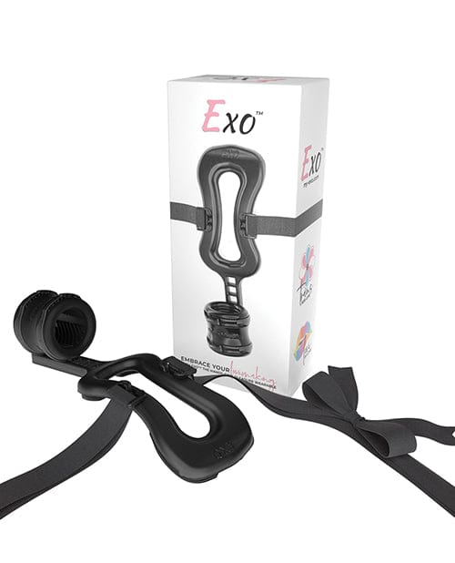 Rpeg Exo Handsfree Masturbator Black Penis Toys