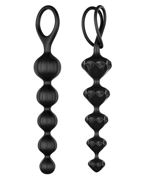 Satisfyer Satisfyer Love Beads Soft Silicone Beads Black Anal Toys