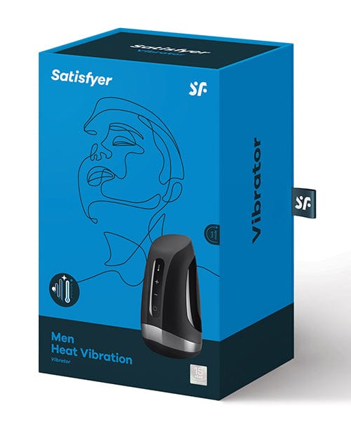 Satisfyer Satisfyer Men Heat Vibration - Black Penis Toys