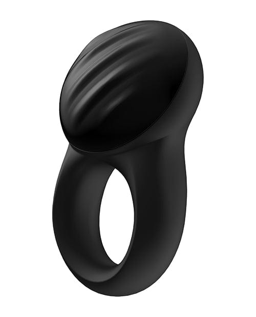 Satisfyer Satisfyer Signet Ring with Bluetooth App - Blue Penis Toys