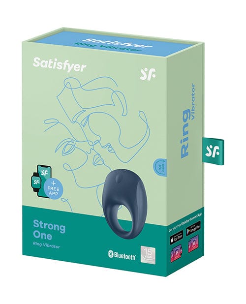 Satisfyer Satisfyer Strong One with Bluetooth App - Blue Penis Toys