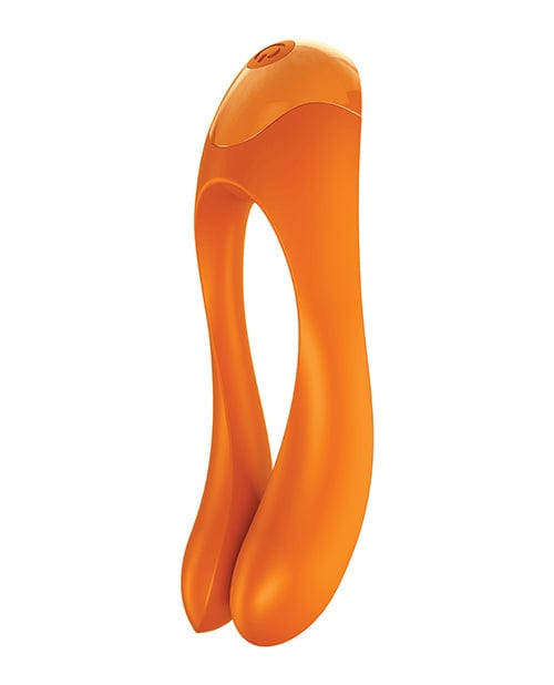 Satisfyer Satisfyer Candy Cane Finger Vibrator Orange Vibrators
