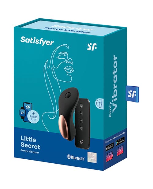 Satisfyer Satisfyer Little Secret Panty Vibrator - Black Vibrators