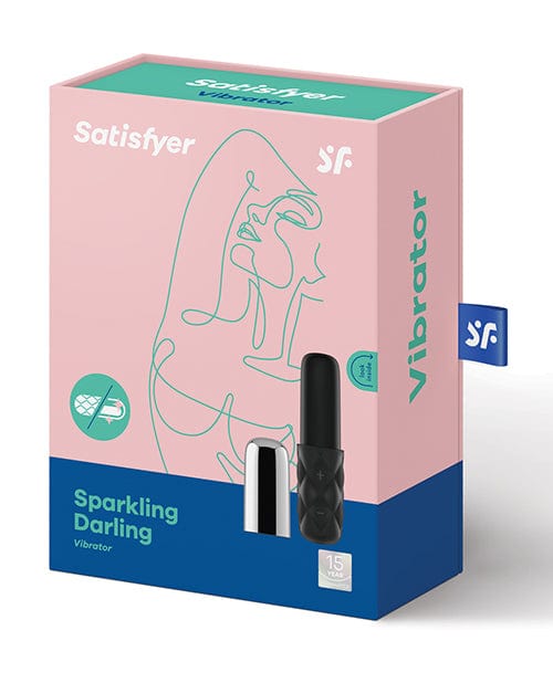 Satisfyer Satisfyer Mini Sparkling Darling - Black-Silver Vibrators