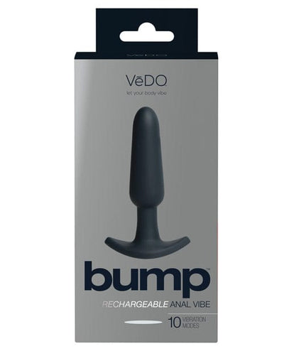 Savvy Co. VeDO Bump Rechargeable Anal Vibe Black Anal Toys