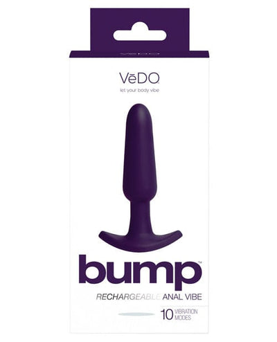 Savvy Co. VeDO Bump Rechargeable Anal Vibe Purple Anal Toys