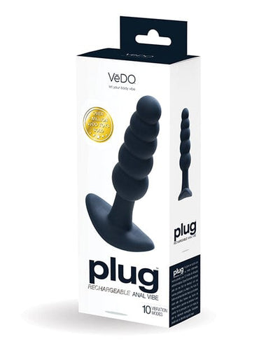 Savvy Co. Vedo Plug Rechargeable Anal Plug Black Anal Toys