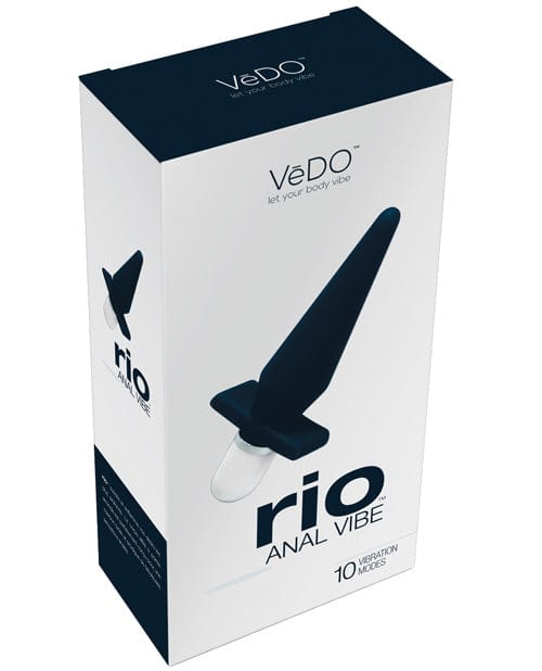 Savvy Co. VeDO Rio Anal Vibe Black Anal Toys