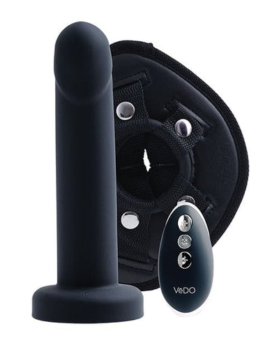 Savvy Co. VeDO Strapped Rechargeable Vibrating Strap On Dildos