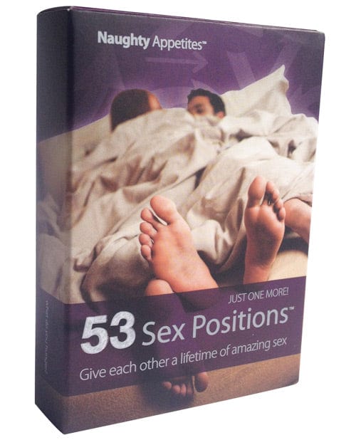 Savvy Co. Naughty Appetites 53 Sex Positions Card Game More