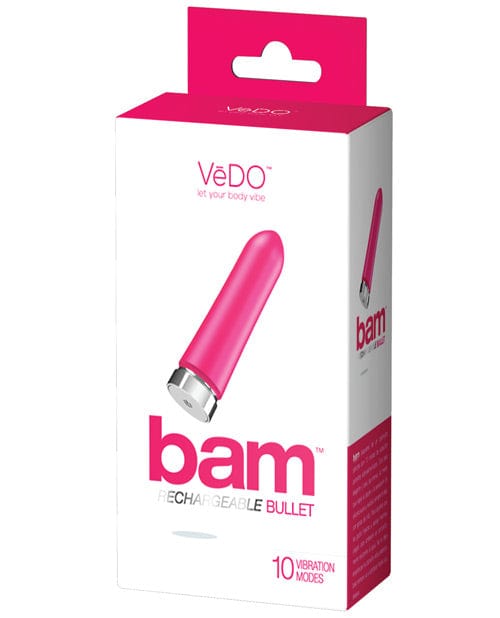 Savvy Co. VeDO Bam Rechargeable Bullet Foxy Pink Vibrators