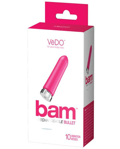 Savvy Co. VeDO Bam Rechargeable Bullet Foxy Pink Vibrators