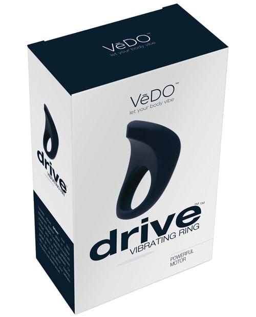 Savvy Co. VeDO Drive Vibrating Ring Just Black Vibrators