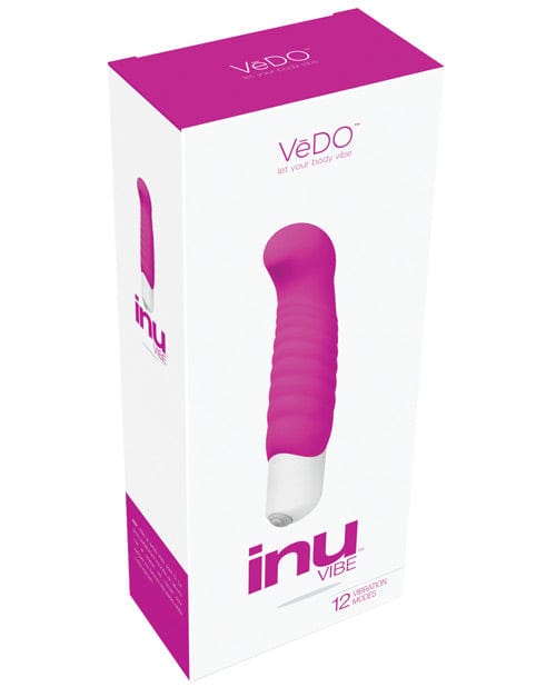Savvy Co. VeDO Inu Mini Vibe Hot In Bed Pink Vibrators