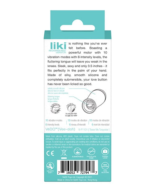 Savvy Co. VeDO Liki Rechargeable Flicker Vibe Vibrators
