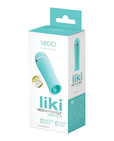 Savvy Co. VeDO Liki Rechargeable Flicker Vibe Tease Me Turquoise Vibrators