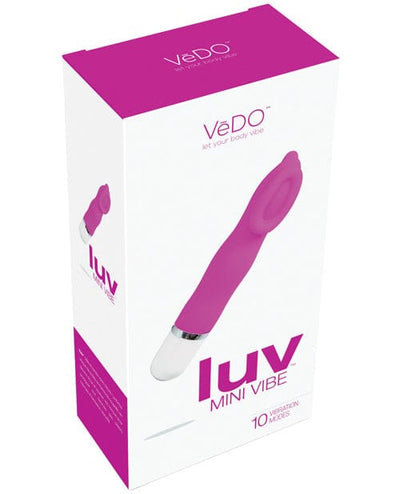 Savvy Co. VeDO Luv Mini Vibe Hot In Bed Pink Vibrators