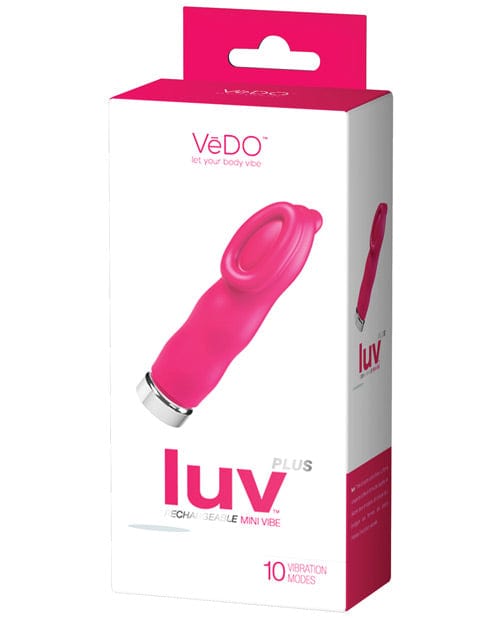 Savvy Co. VeDO Luv Plus Rechargeable Vibe Foxy Pink Vibrators