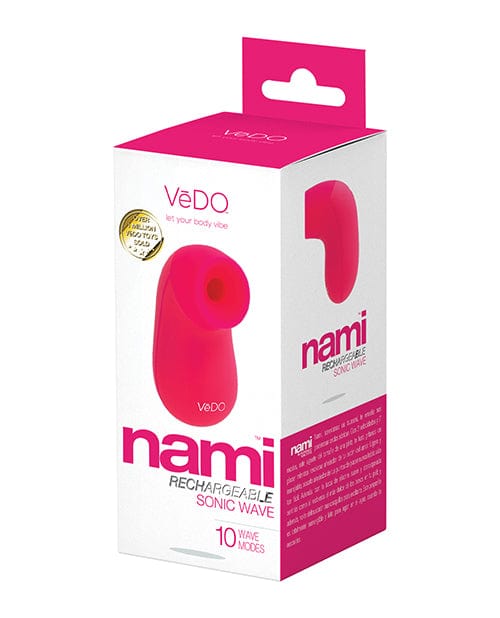 Savvy Co. VeDO Nami Rechargeable Sonic Vibe oxy Pink Vibrators