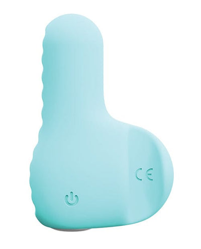 Savvy Co. Vedo Nea Rechargeable Finger Vibe - Tease Me Turquoise Vibrators