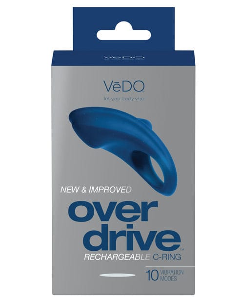 Savvy Co. VeDO Overdrive Rechargeable Cock Ring Midnight Madness Vibrators