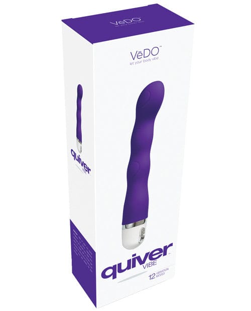 Savvy Co. VeDO Quiver Mini Vibe Into You Indigo Vibrators