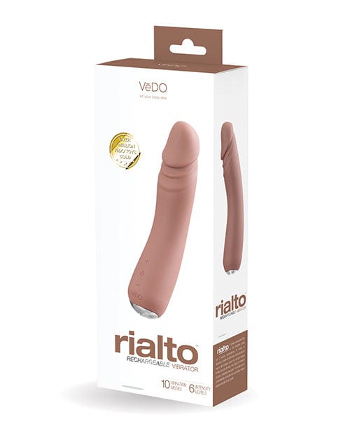Savvy Co. VeDO Rialto Rechargeable Vibe Mocha Vibrators