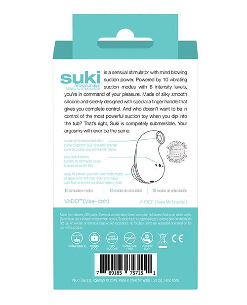 Savvy Co. VeDO Suki Rechargeable Vibrating Sucker Vibrators
