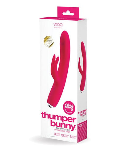 Savvy Co. VeDO Thumper Bunny Rechargeable Dual Vibe Pink Vibrators