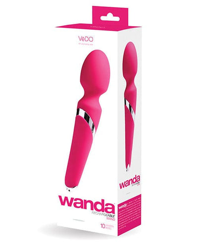 Savvy Co. VeDO Wanda Rechargeable Wand Foxy Pink Vibrators