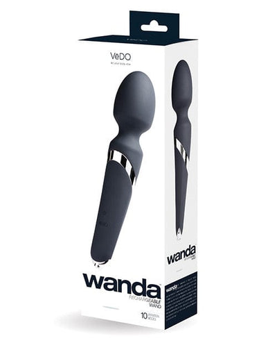 Savvy Co. VeDO Wanda Rechargeable Wand Just Black Vibrators