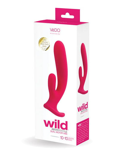 Savvy Co. VeDO Wild Rechargeable Dual Vibe Pink Vibrators