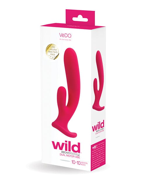 Savvy Co. VeDO Wild Rechargeable Dual Vibe Pink Vibrators